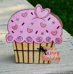 big cupcake birthday