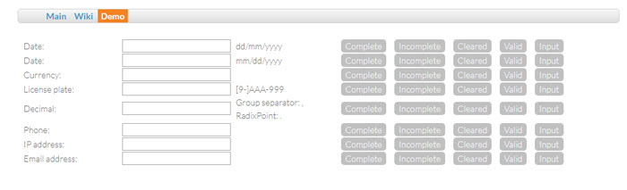 Inputmask jQuery Form Plugins To Use In Your Websites (46 Options)