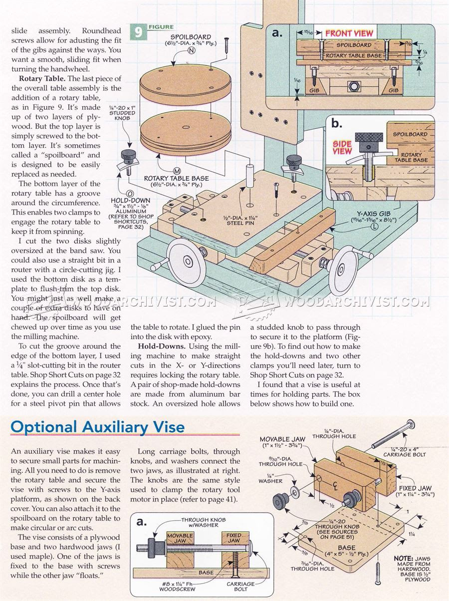 DIY Milling Machine â¢ WoodArchivist