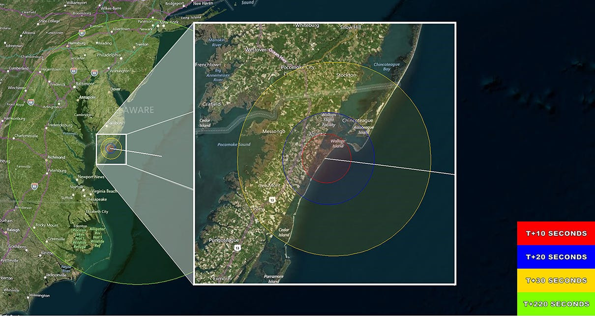 space clouds launch viewing region june 2017 nasa wallops