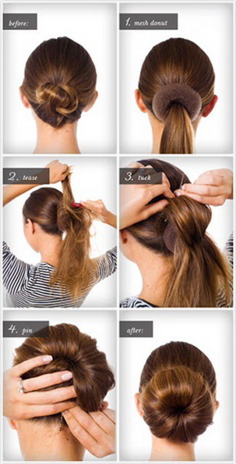Easy hairstyles for long hair step by step
