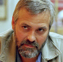 george clooney beard