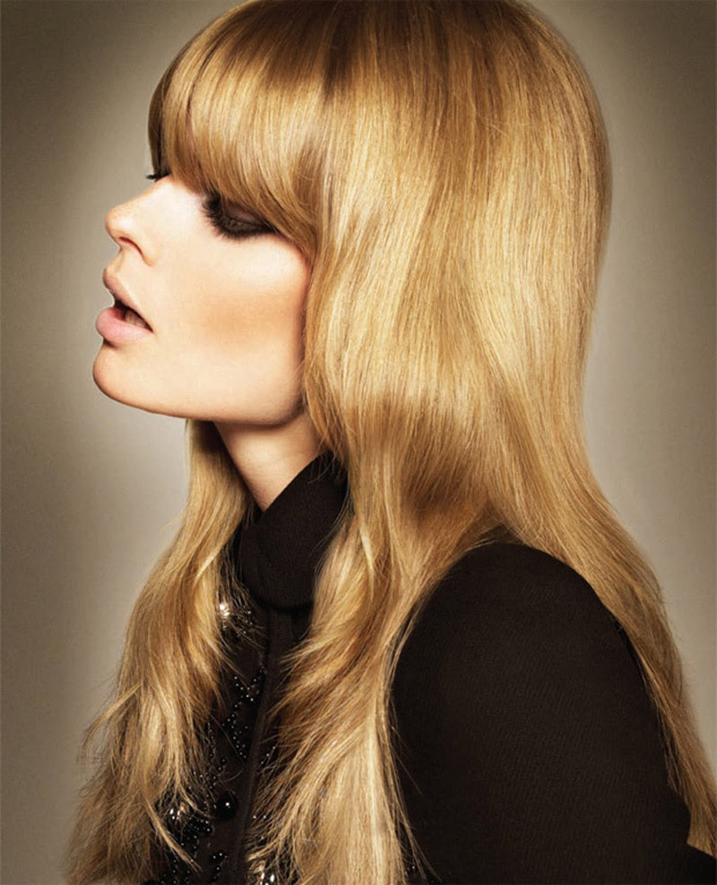 Fashion Model Julia Stegner, Vogue, Style inspiration, Fashion photography, Long hair