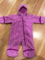 Baby Girls Columbia Snowsuit Bunting size 3-6 months fleece