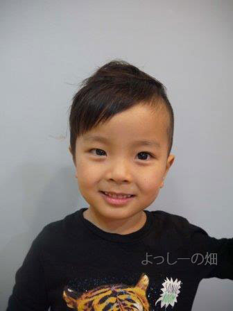 子供の髪型 キッズカット 男の子 ワイルドショート よっしーの畑