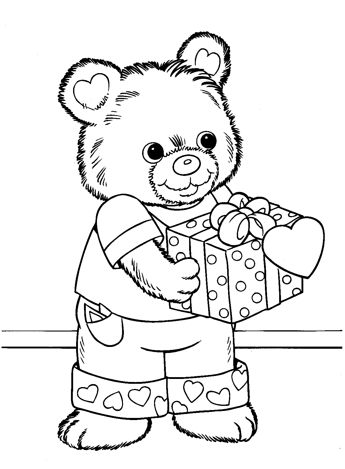 coloring pages for kids valentine s coloring page