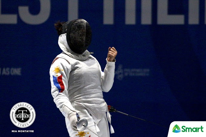 Sam Catantan falls inches short in Fencing OQT