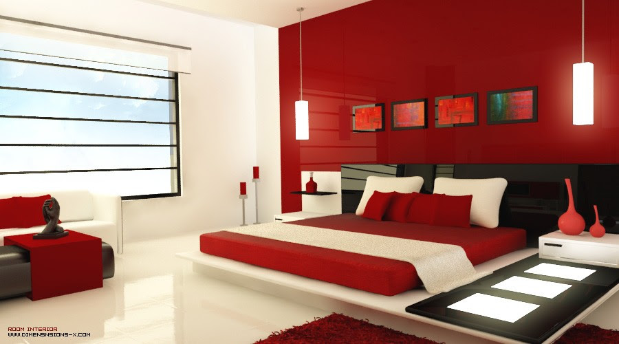Red Bedrooms