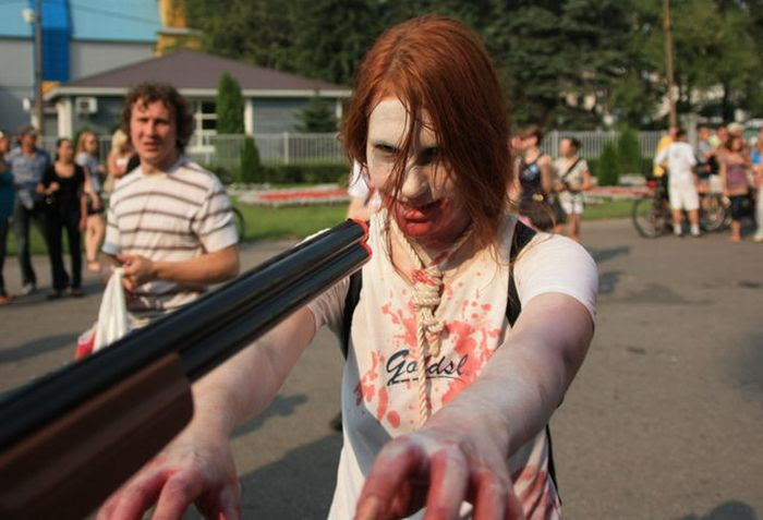 Zombie Walk in Saint Petersburg, Russia (85 pics)