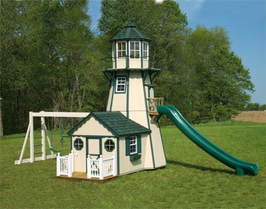 Playhouse Swing Set Plans