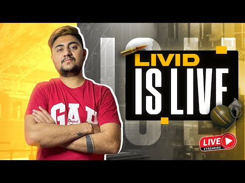 🔴 LIVID GAMING Live Stream BGMI RANK PUSH [HINDI] 🔴