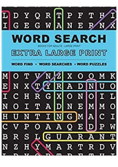 read pdf word search books for adults extra large print word find