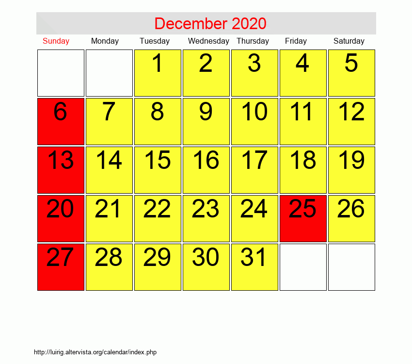 December 2020 - Roman Catholic Saints Calendar