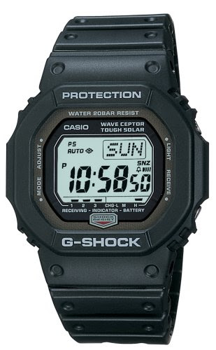 Casio Men's GW5600J-1 G-Shock Atomic Tough Solar Watch