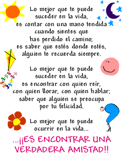 Pensamientos de amistad Pensamientos de amistad