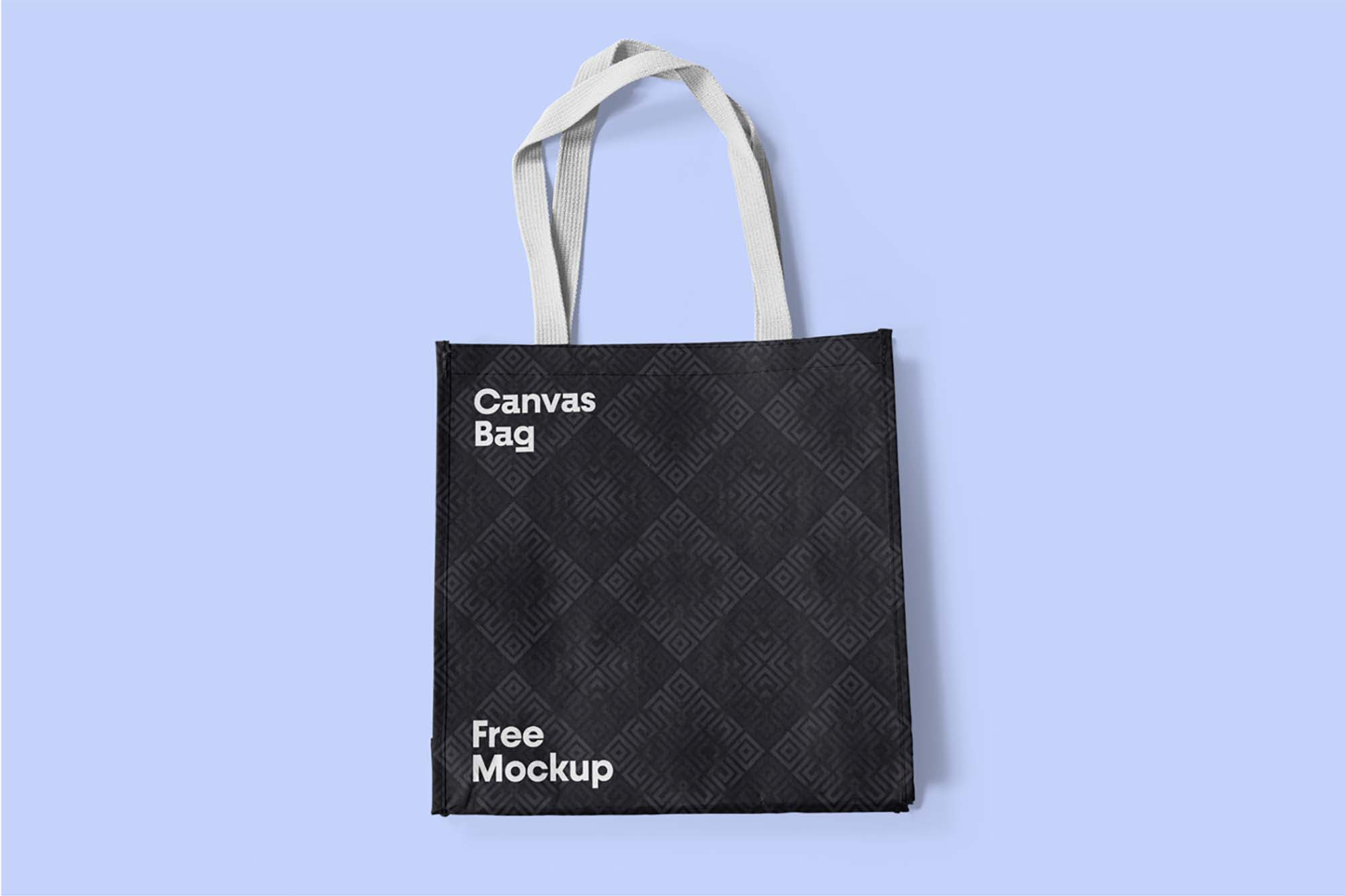 Download Free Front Canvas Bag Mockup (PSD)