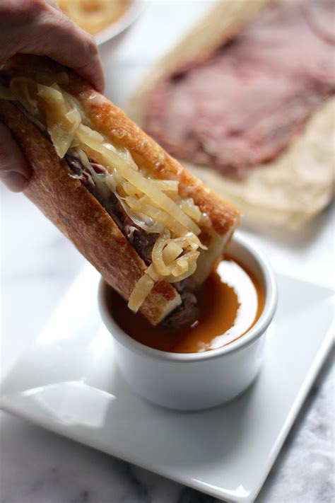 French bread tends to be longer and narrower. French Onion French Dip Sandwiches - Baker by Nature