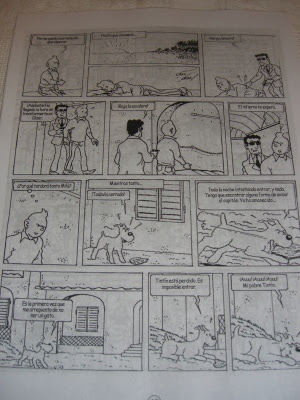 Tintin y el arte alfa versión Ramó Nash