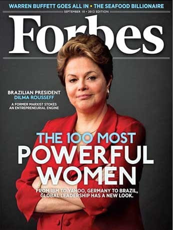 Dilma na capa da "Forbes" (Foto: Reprodução)
