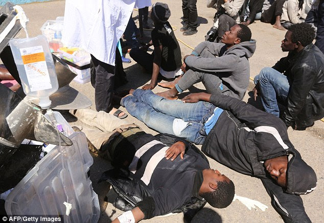 Currently Britain has one ship, HMS Richmond, in the Mediterranean Sea trying to stop the smuggling gangs profiting from the migrant crisis in Libya