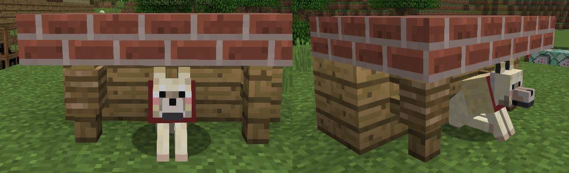 マインクラフト 犬小屋ならぬオオカミ小屋のデザイン7選 マイクラモール