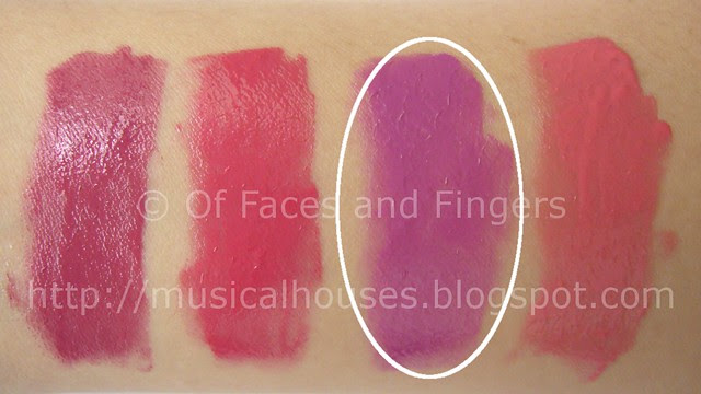 Sleek Pout Polish wearable purple lip