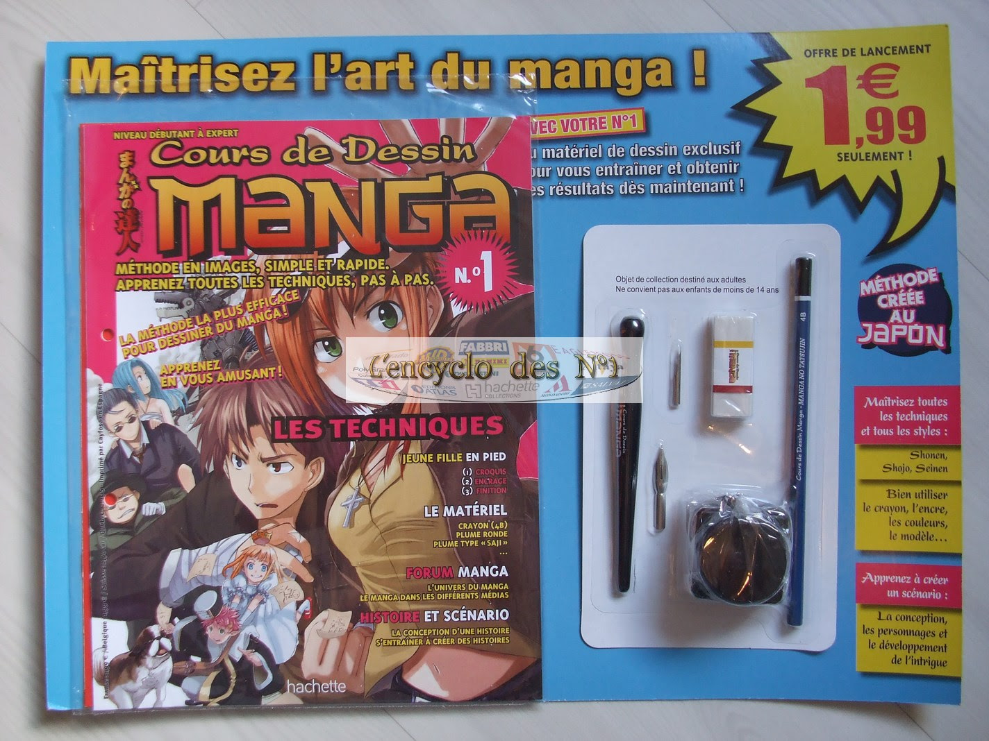 N 1 Cours De Dessin Manga Test L Encyclo Des N 1