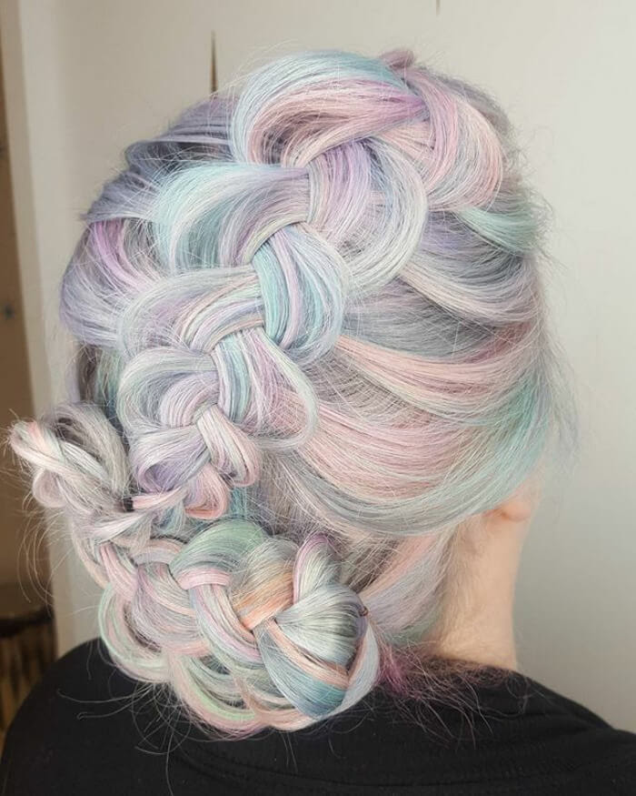 36 Beautiful Holographic Hair Trend Pictures That Are So 
