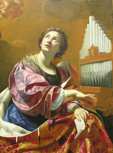 Simon Vouet: St. Cecilia (c. 1626) by euthman