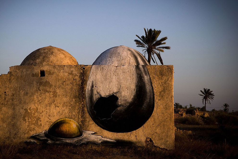 1054 Street Murals Bloom in Tunisia