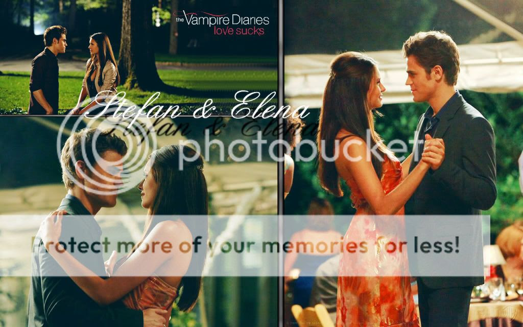 vampire diaries stefan and elena. The Vampire Diaries
