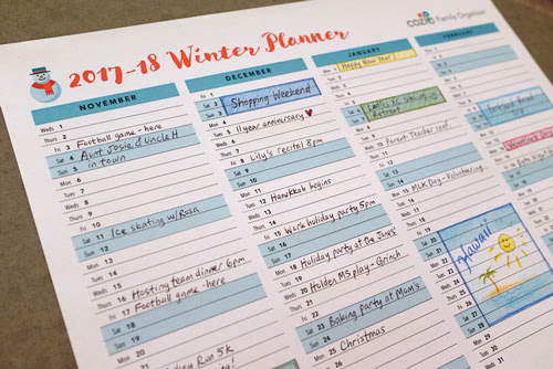 Printable Calendar Designed For Families