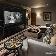 Media Room Design on Pinterest