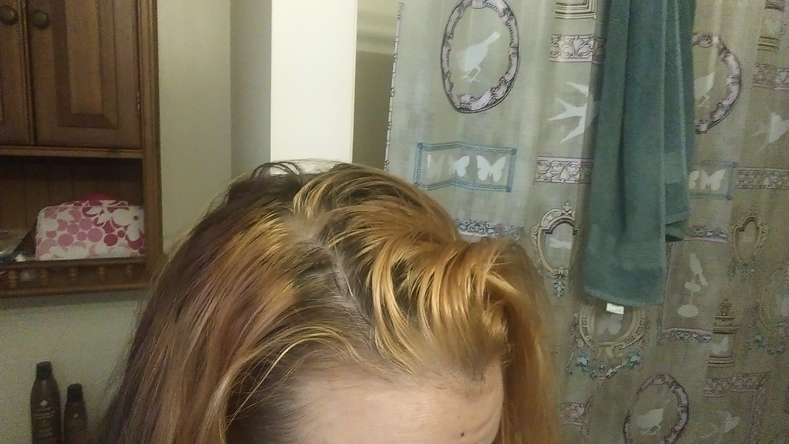 Getting Rid Of Red Hair Dye Cut Color Blonde Highlights