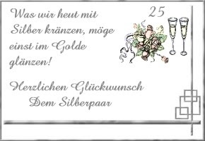 Silberhochzeit