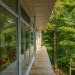Atelier Pierre Thibault, Le Grand Plateau House, architecture, floating home, lake residence, Quebec, Lake Heron residence, Laurentides region, lake home