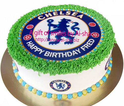 Birthday Cake Edible Image Chelsea