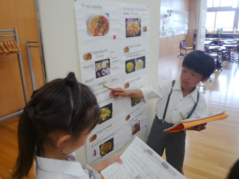 ４年生英語 ポスターセッション ラーニングトピックス 立命館小学校