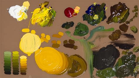 It is inexpensive, portable, and convenient! how to mix colors with oil paint - YouTube