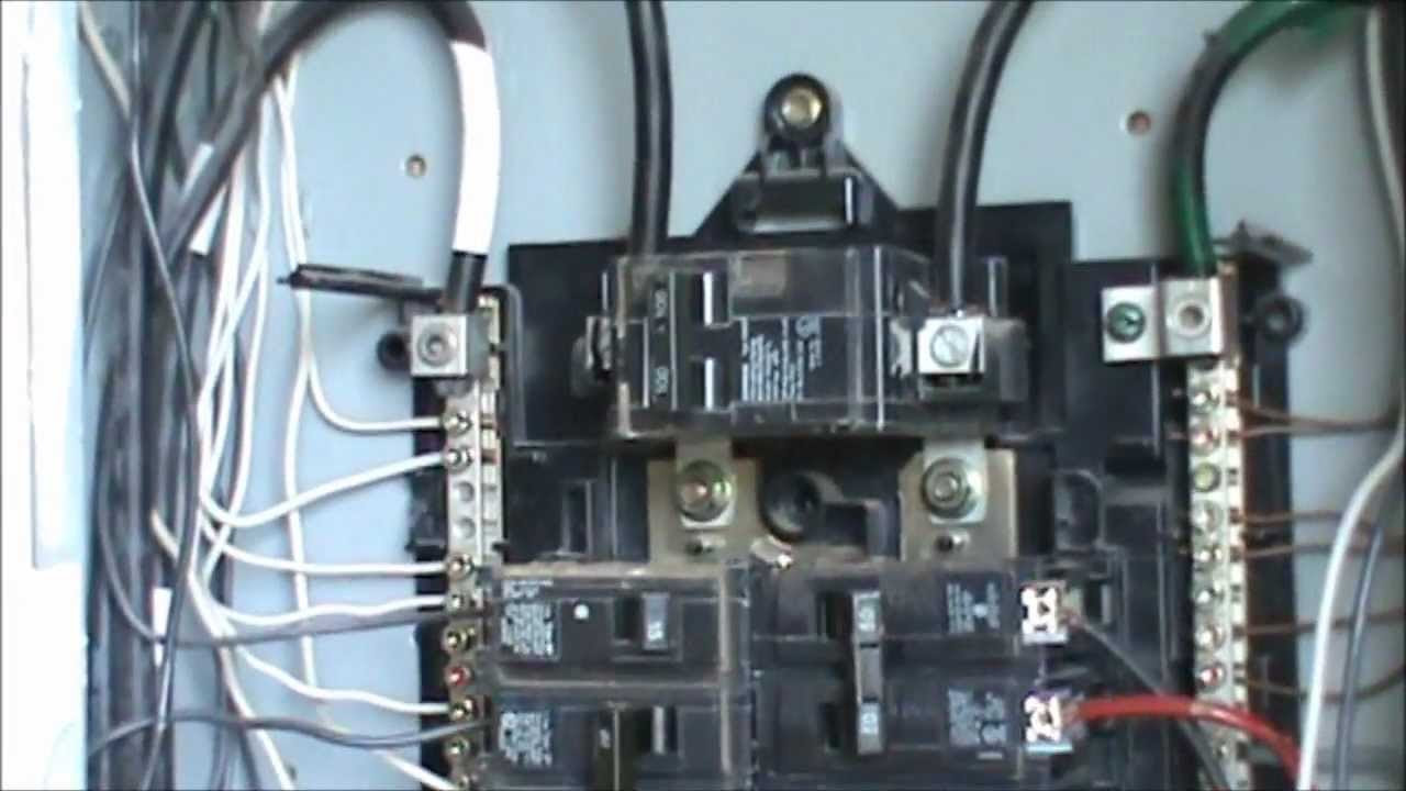 How to wire a 240 volt circuit See Description - YouTube