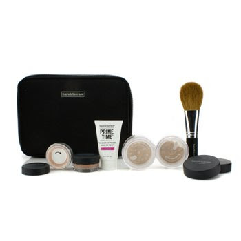 BareMinerals BareMinerals Get Started Complexion Kit For Flawless Skin - # Light 6pcs+1clutch