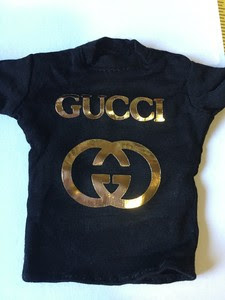 Gucci Black And Gold Shirt