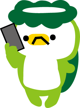夏のカッパとエコのイラスト 無料イラスト
