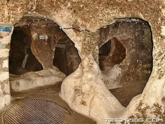 Unusual Underground City at Cappadocia