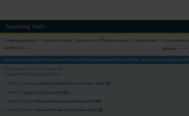 Notice the 70px padding at the top and that everything is gray