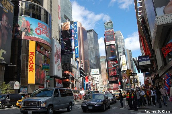 time square new york. Times Square