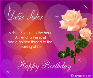 Happy Birthday Sister Wallpapers  HD Wallpapers Pulse