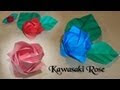 Origami Kawasaki Rose by Toshikazu Kawasaki
