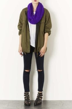 Topshop Open Cobweb Snood