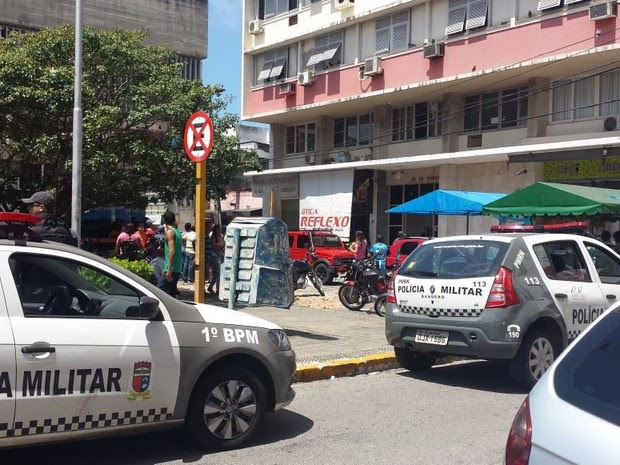 Suspeito de ter roubado advogados foi preso no bairro de Cidade Alta, zona Leste de Natal (Foto: Wendell Jefferson)